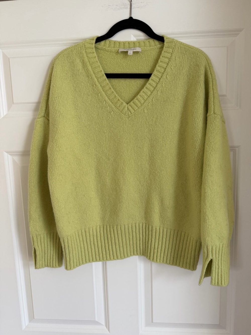 FAVORITE DAUGHTER The William Sweater in Citron Size Small - Picture 2 of 10